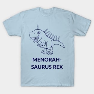 Menorah-Saurus Rex-D T-Shirt